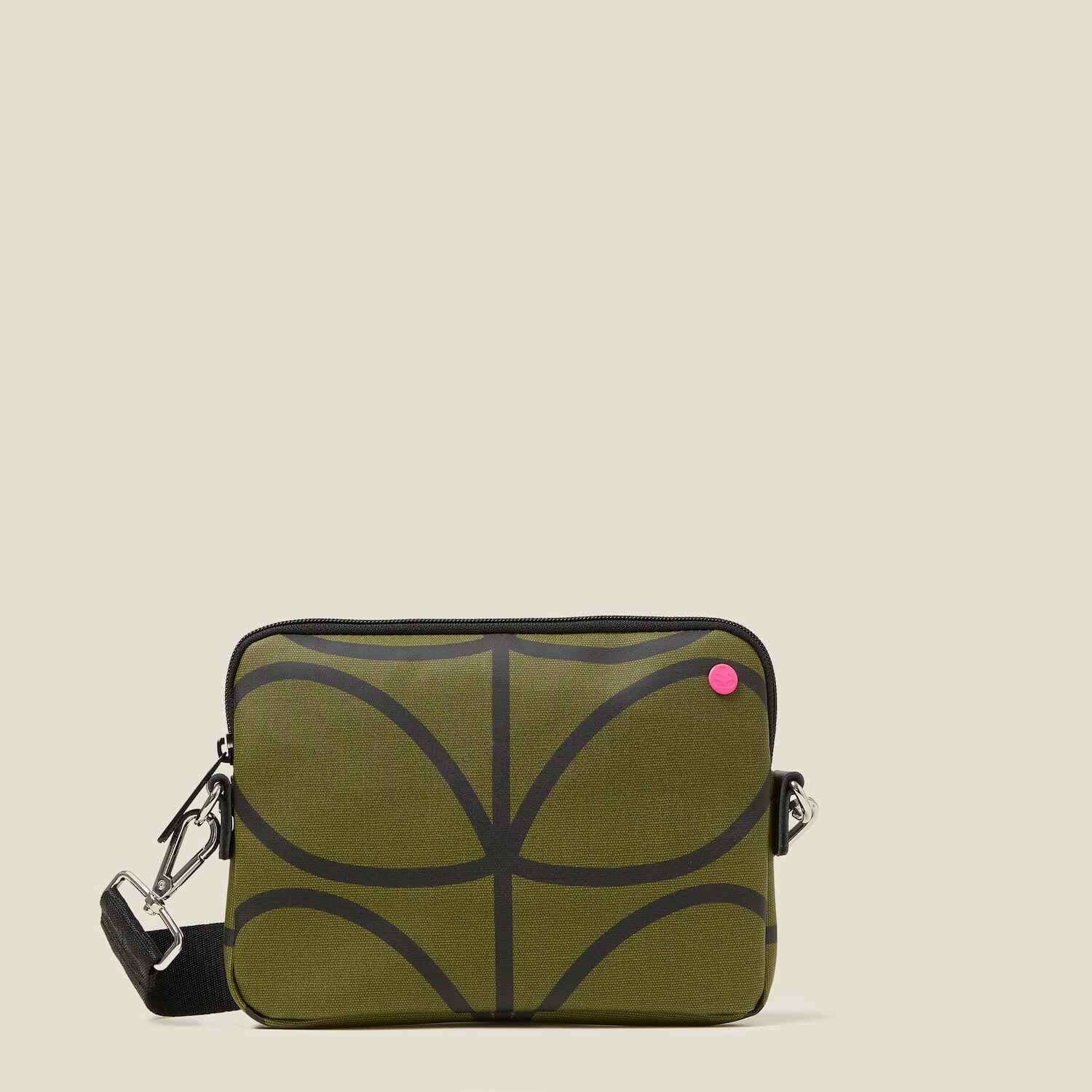 Comfort Everyday The Slim Crossbody - Giant Linear Stem Olive