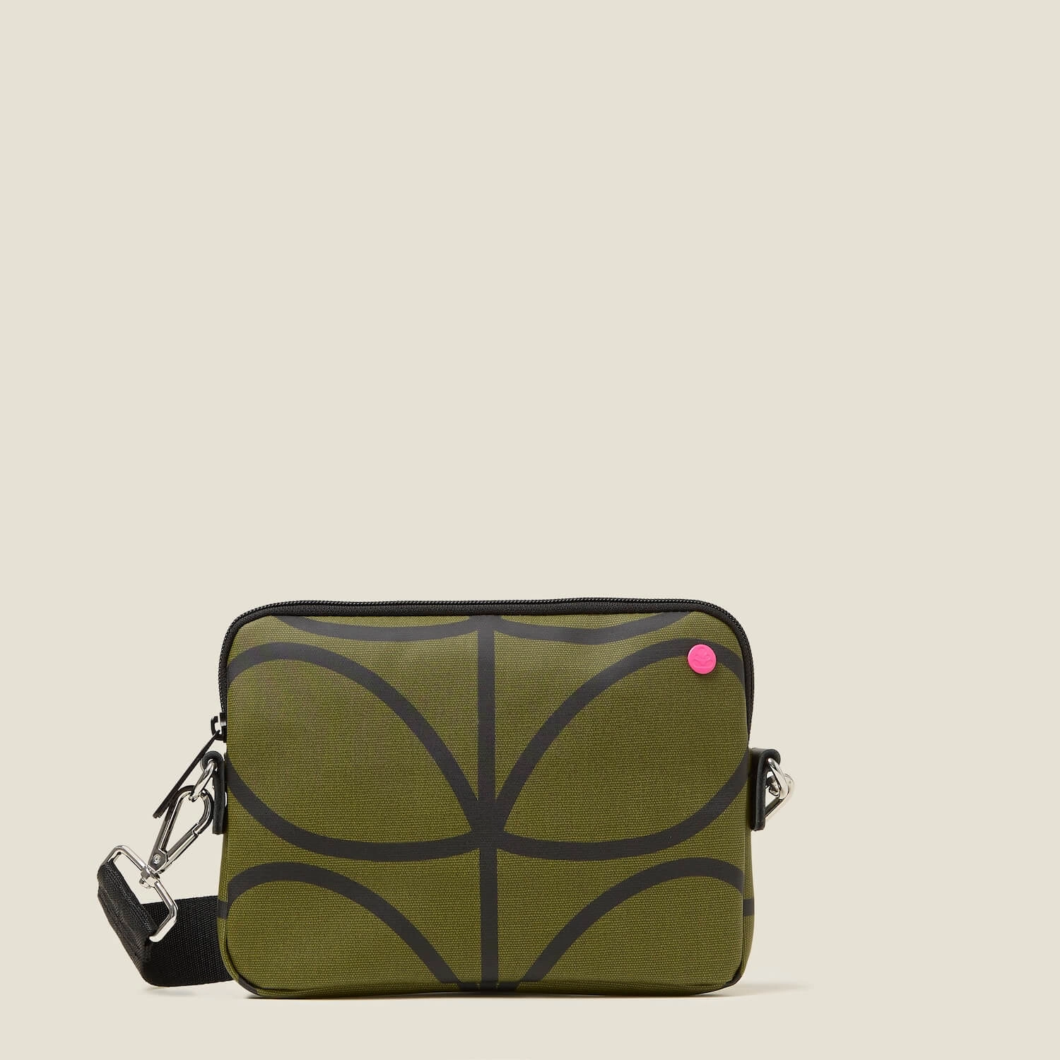 Versatile Comfort Easy Access The Slim Crossbody - Giant Linear Stem Olive