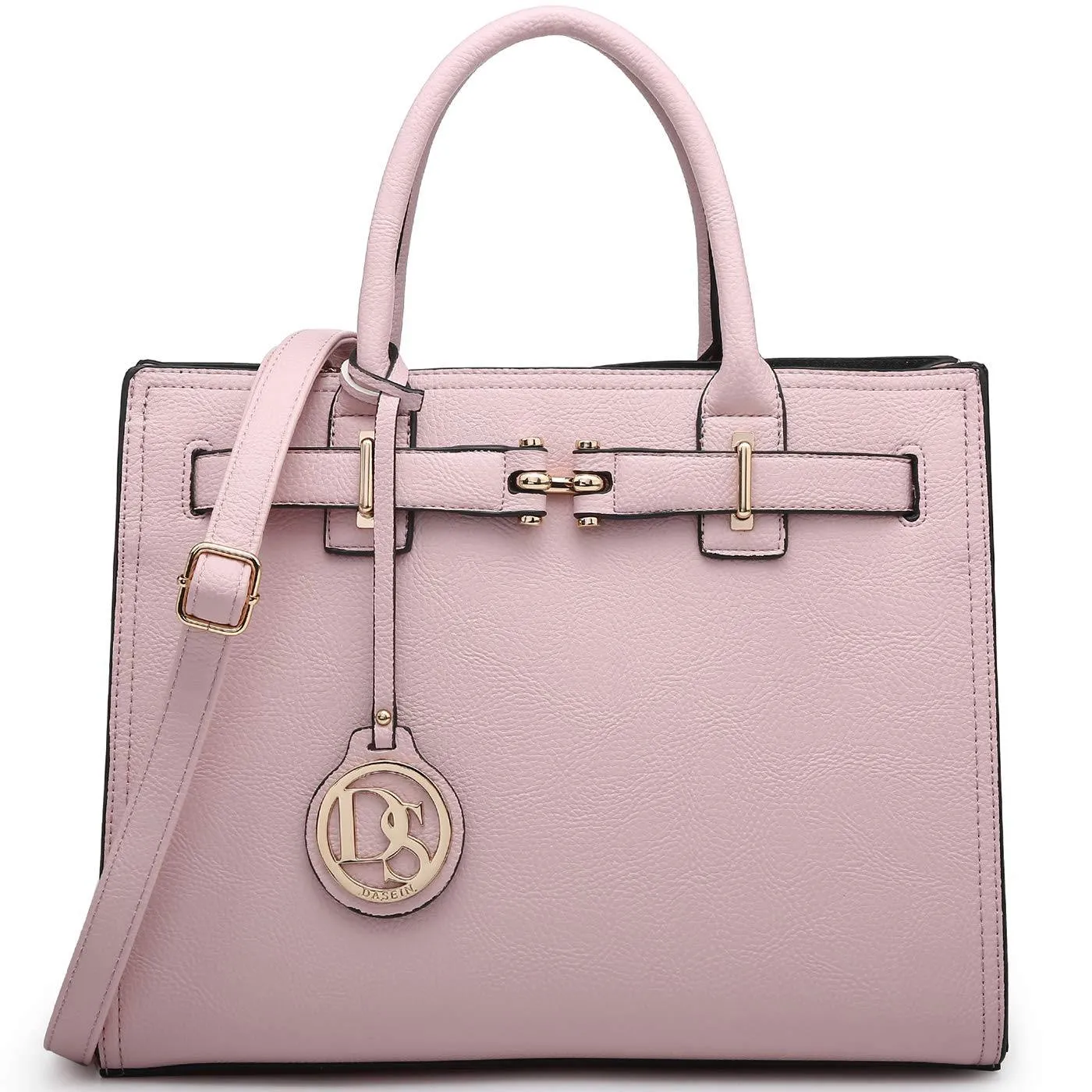 Women Satchel Purses Handbags Belted Top-handle Work Tote Shoulder l Dasein Pastel color Outdoor Travel