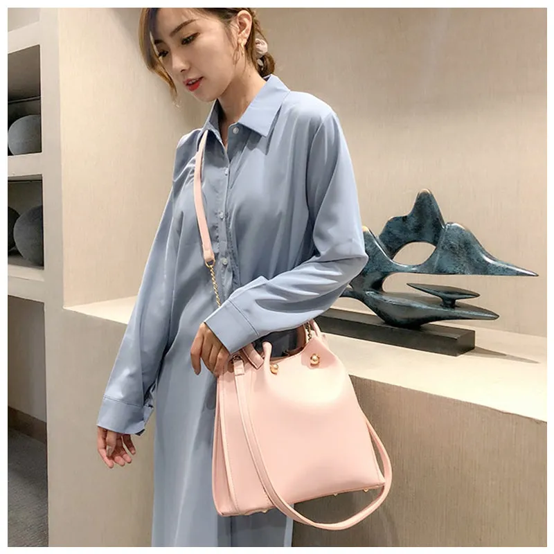 The Brianna Tote Bag Versatile handbag for outings Trendy leather satchel