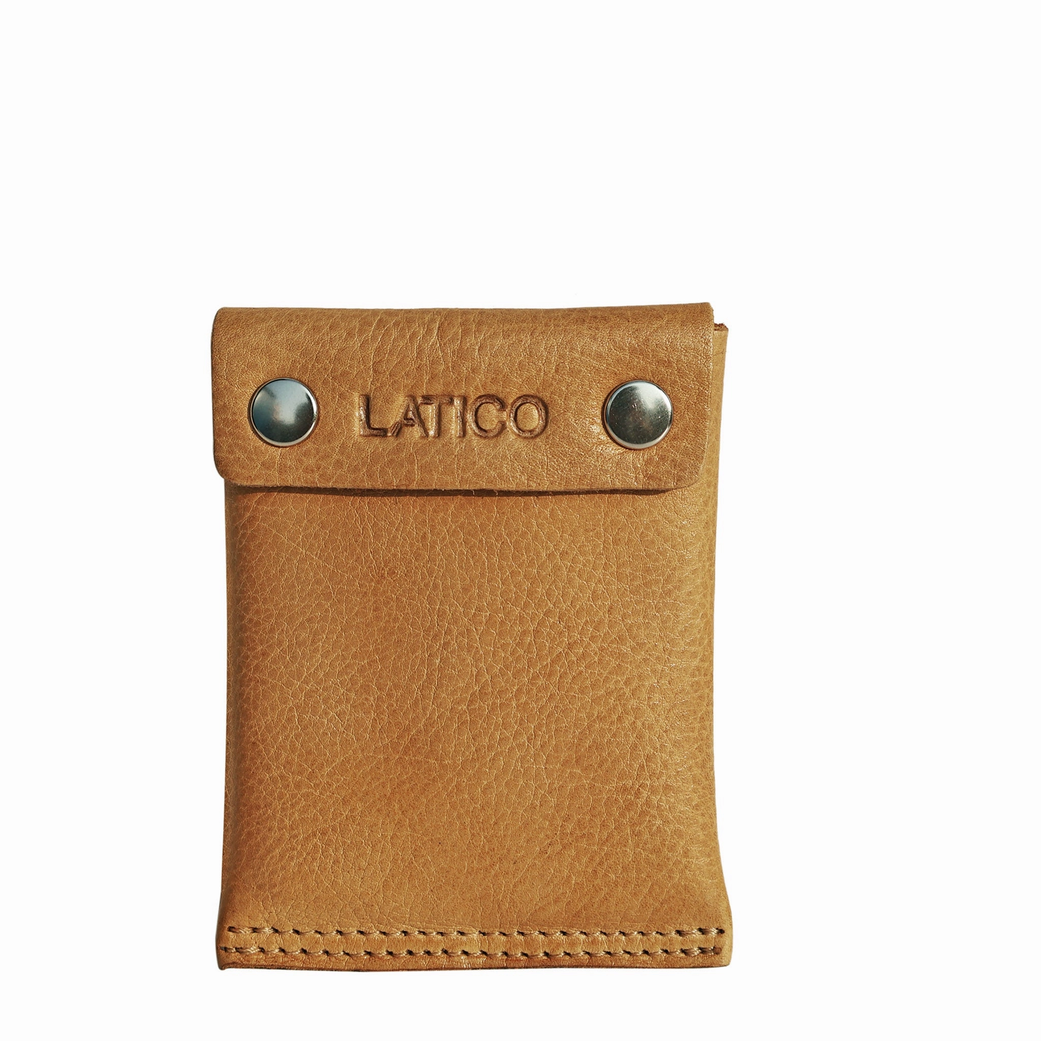 Compact Leather Card Holder Minimal Carry Compact Companion