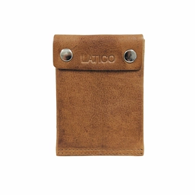 Compact Leather Card Holder Soft Texture