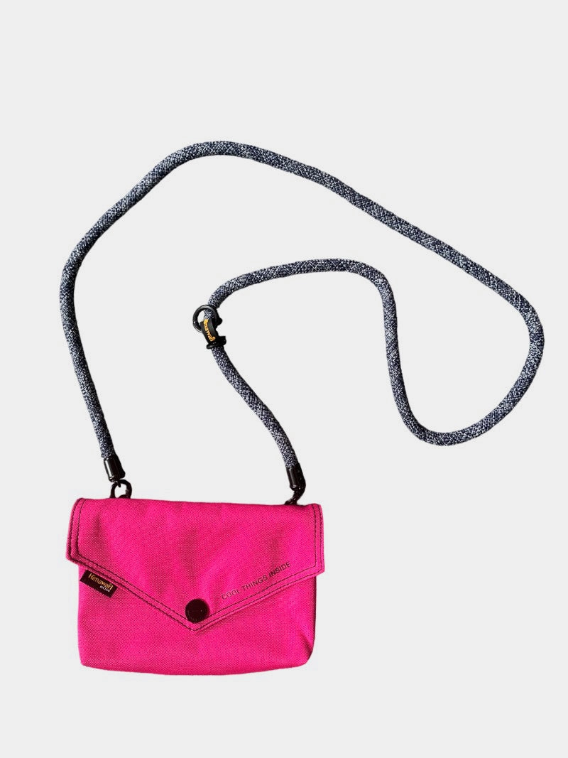 Himawari Solid Color Envelope Shape Crossbody Bag with Removable Strap Keeps all your essential items securely in one place