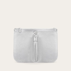 Ivy | Soft Metallic Silver with Silver hardware Stylish Design Outdoor Function