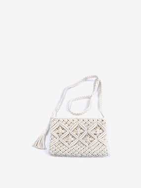 Val Macrame Crossbody Timeless Luxury