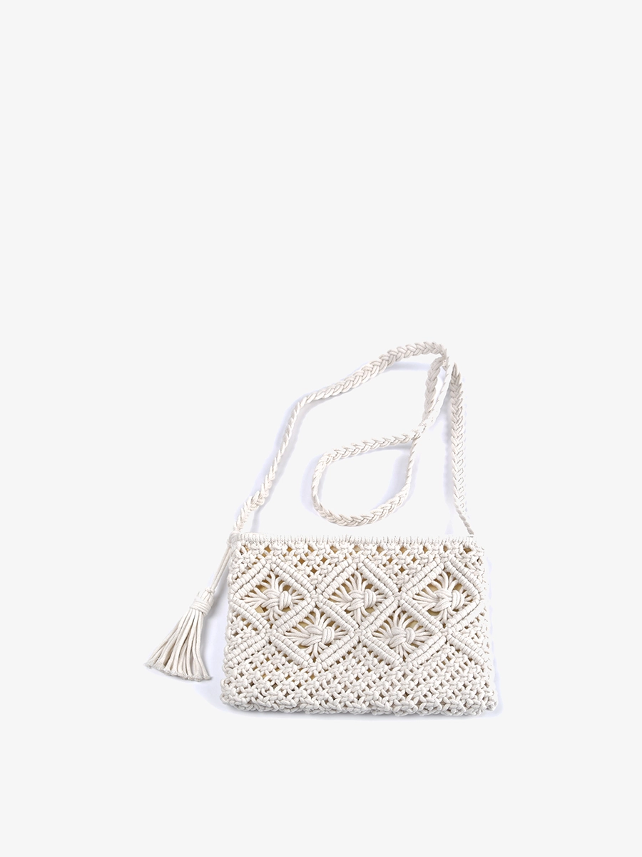 Val Macrame Crossbody Timeless Luxury