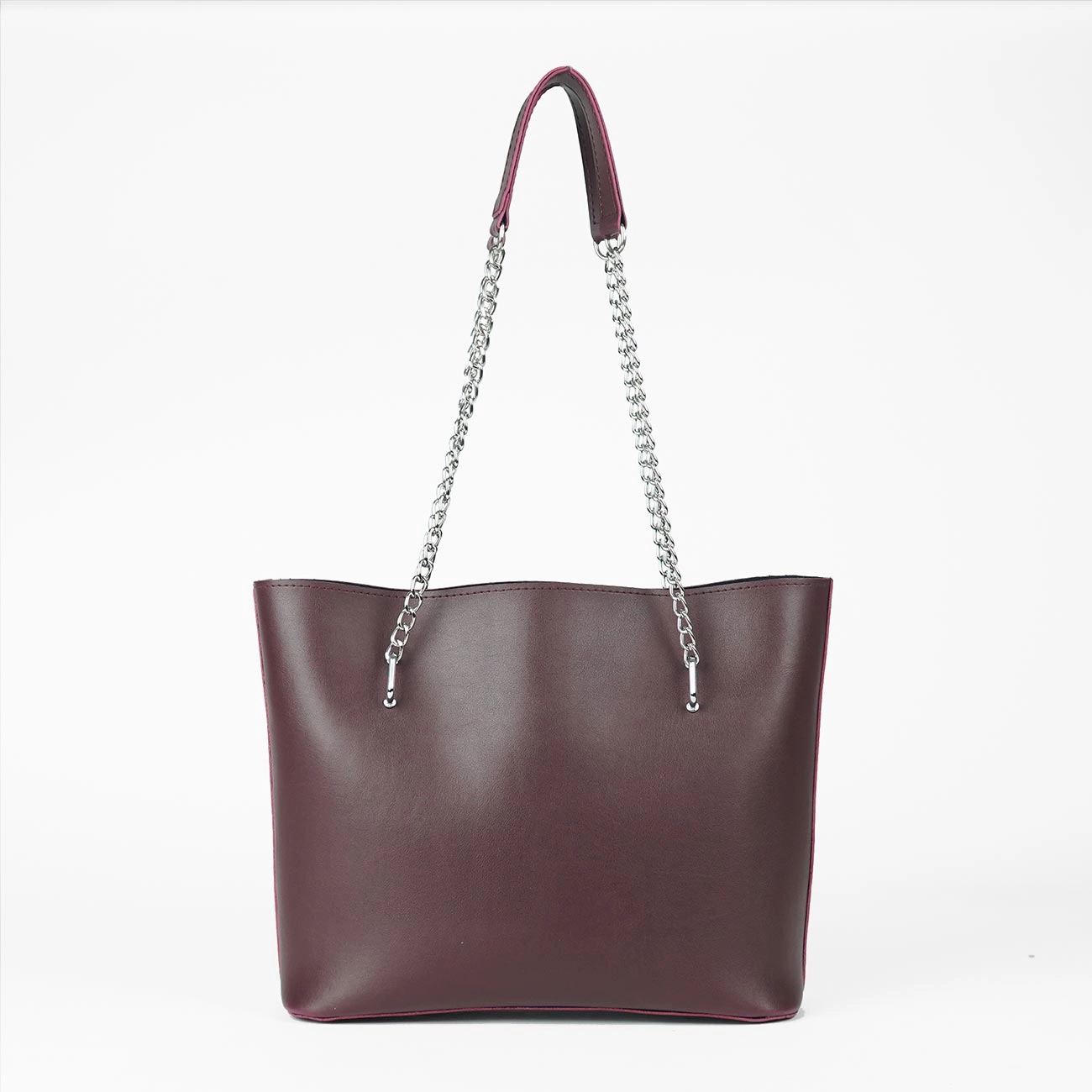 Verona Tote Bag maroon Durable Craftsmanship Modern Accessory
