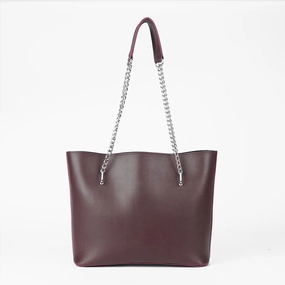 Verona Tote Bag maroon Durable Craftsmanship Modern Accessory