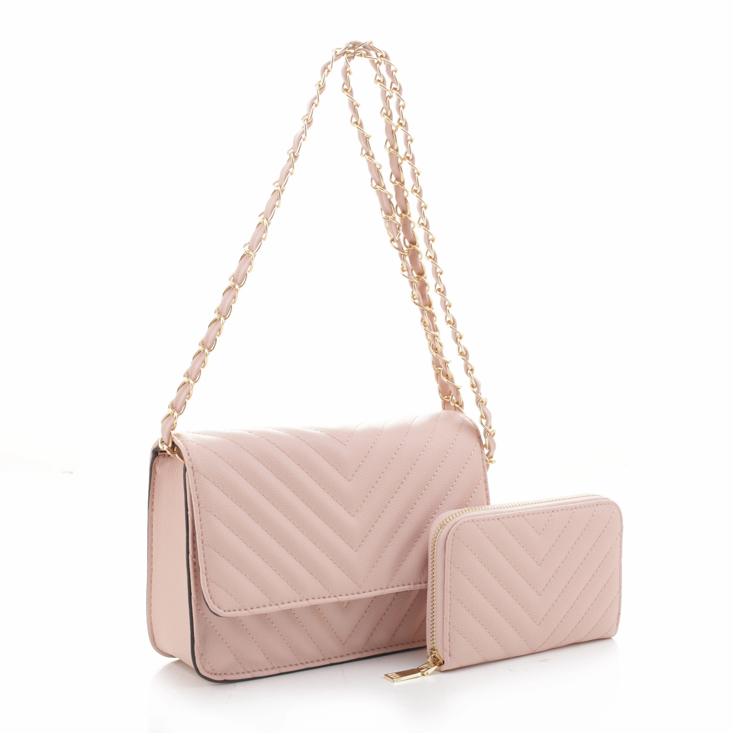 Urban Everyday Valeria Quilted Crossbody Set