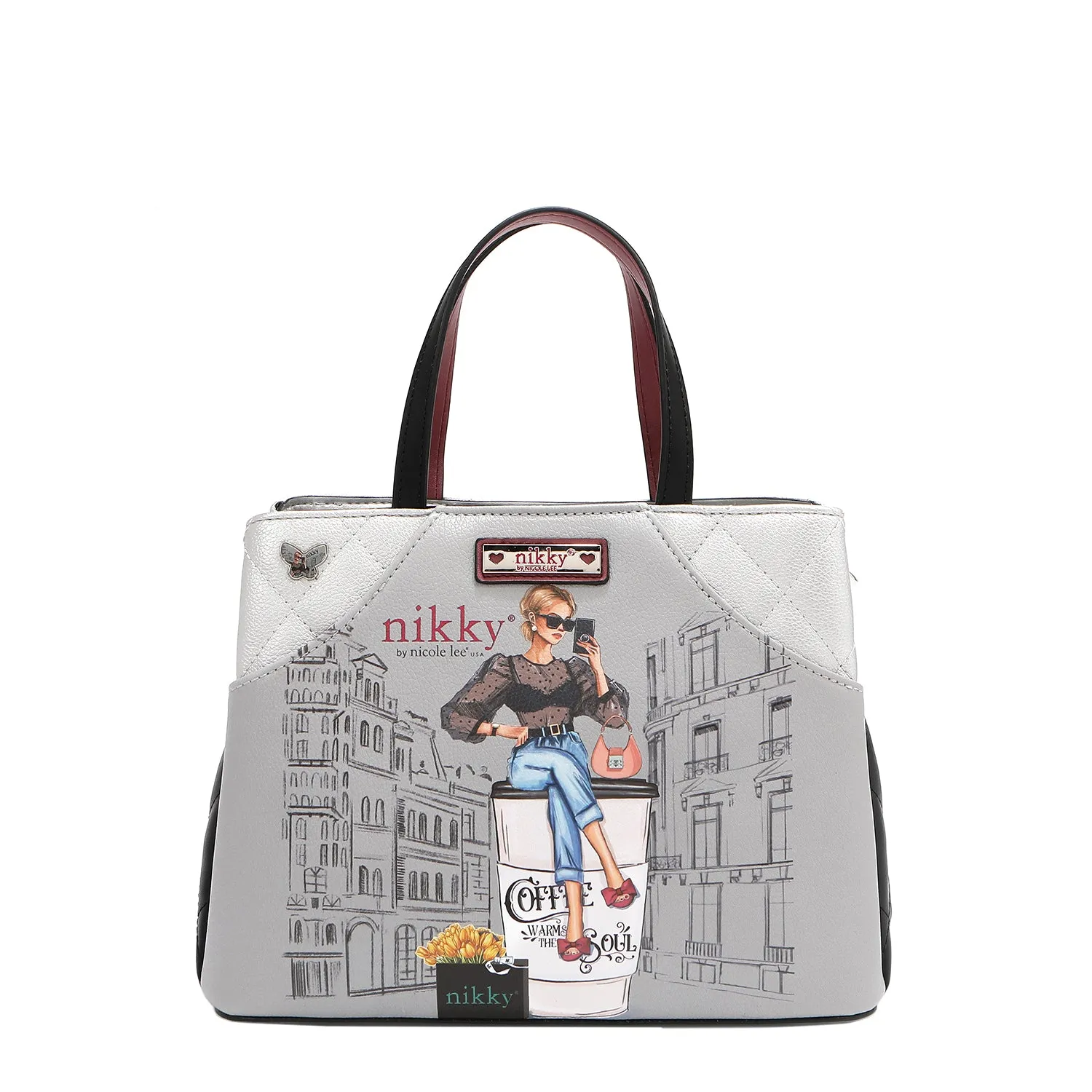 URBAN COFFEE DREAM SATCHEL BAG Urban Craft Sleek Appearance