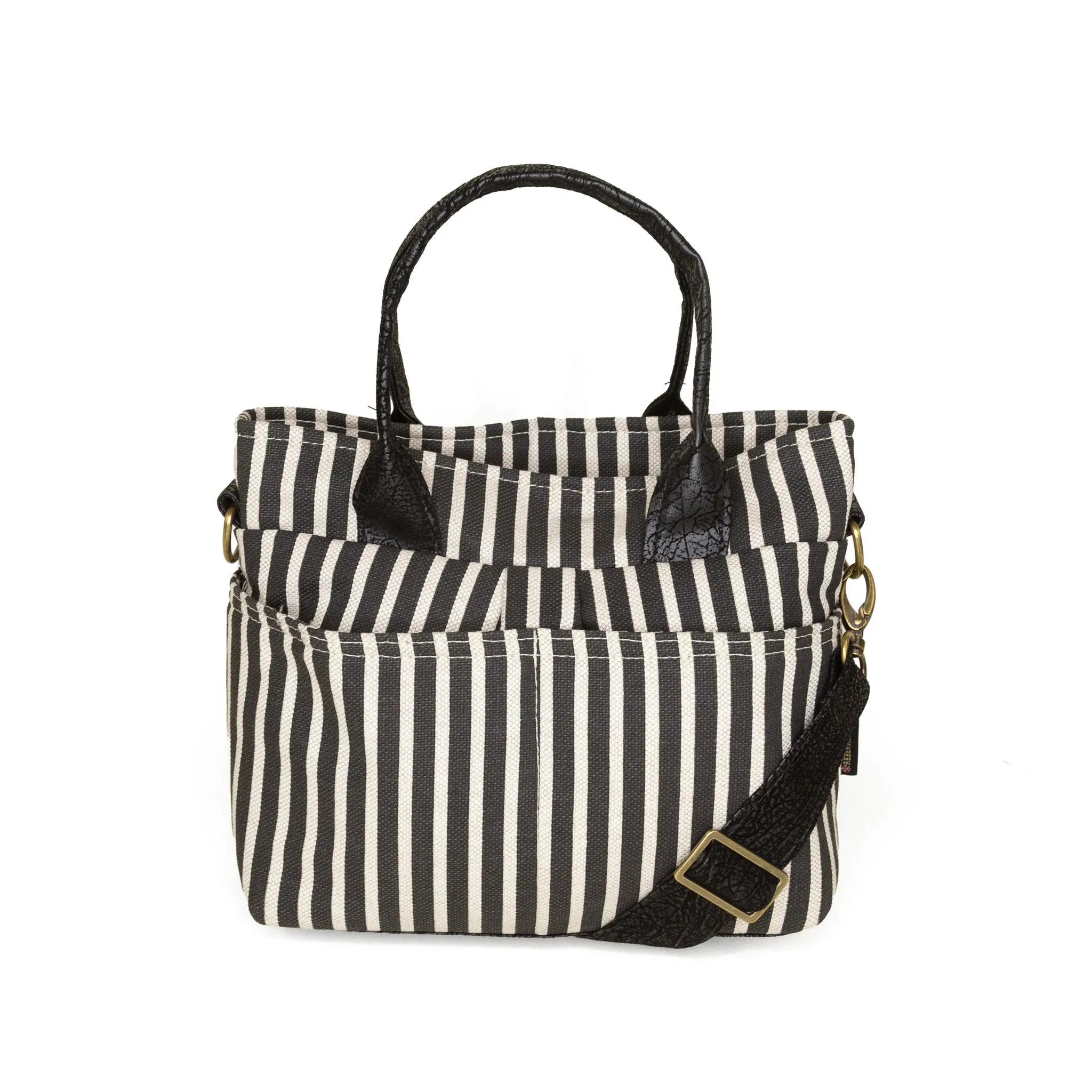 Compact Travel Essential Sarah Premier: Black Stripe