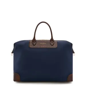 Du Louvre Celie blue weekend bag small Modern Edge