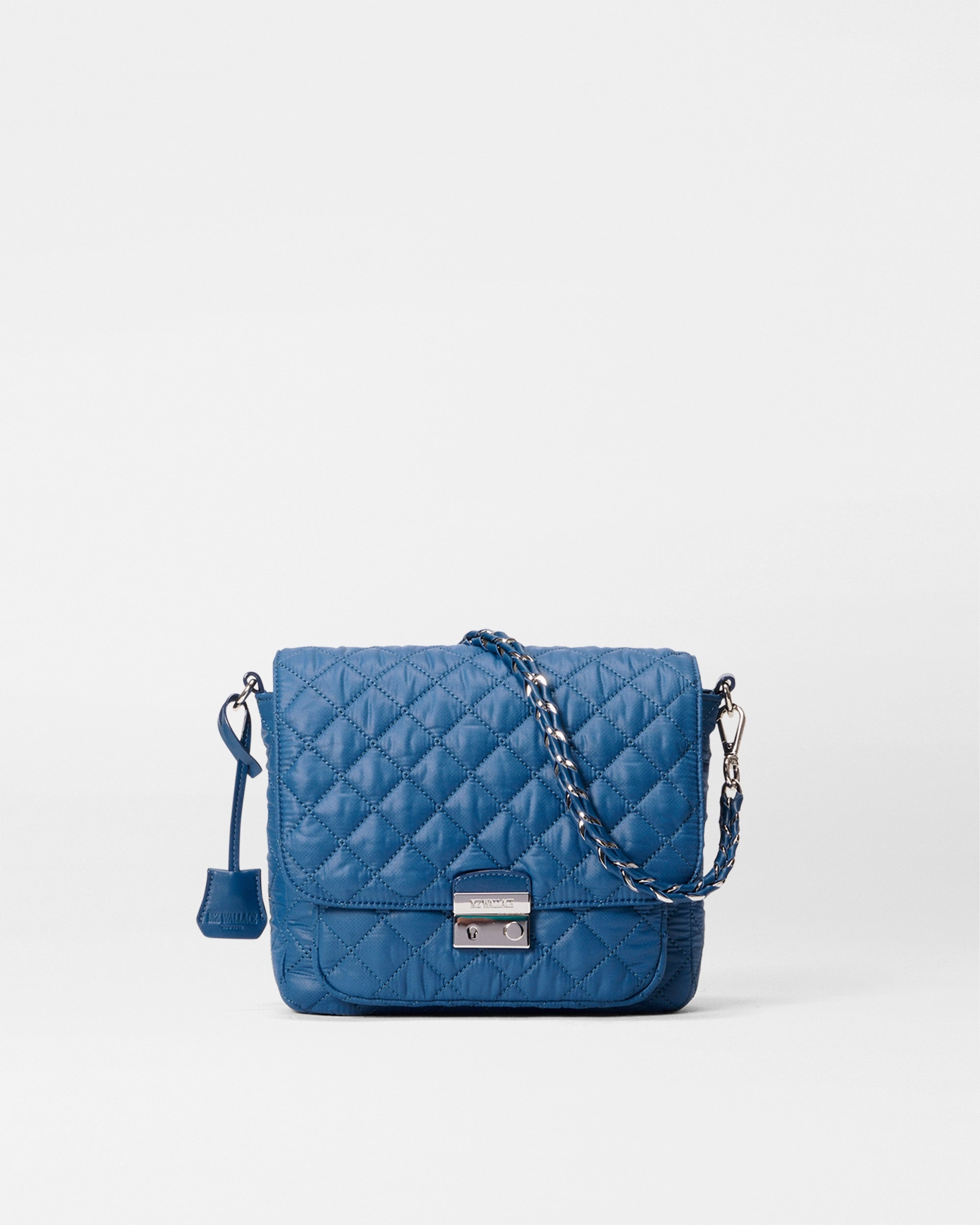 French Blue Medium Crosby Lock Crossbody Great for keeping your hands free while remaining organized Durable Outdoor Travel