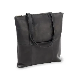 Urban Adventure Gear Modern Everyday Vertical Leather Nana Tote