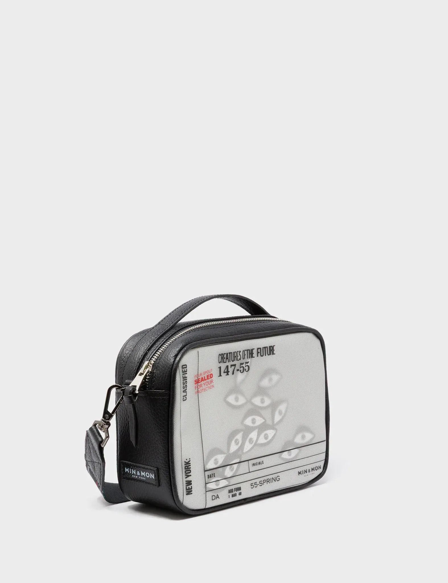 Verto Black Leather Crossbody Bag - The Good Carrier Design Soft Feel Versatile fold-over purse