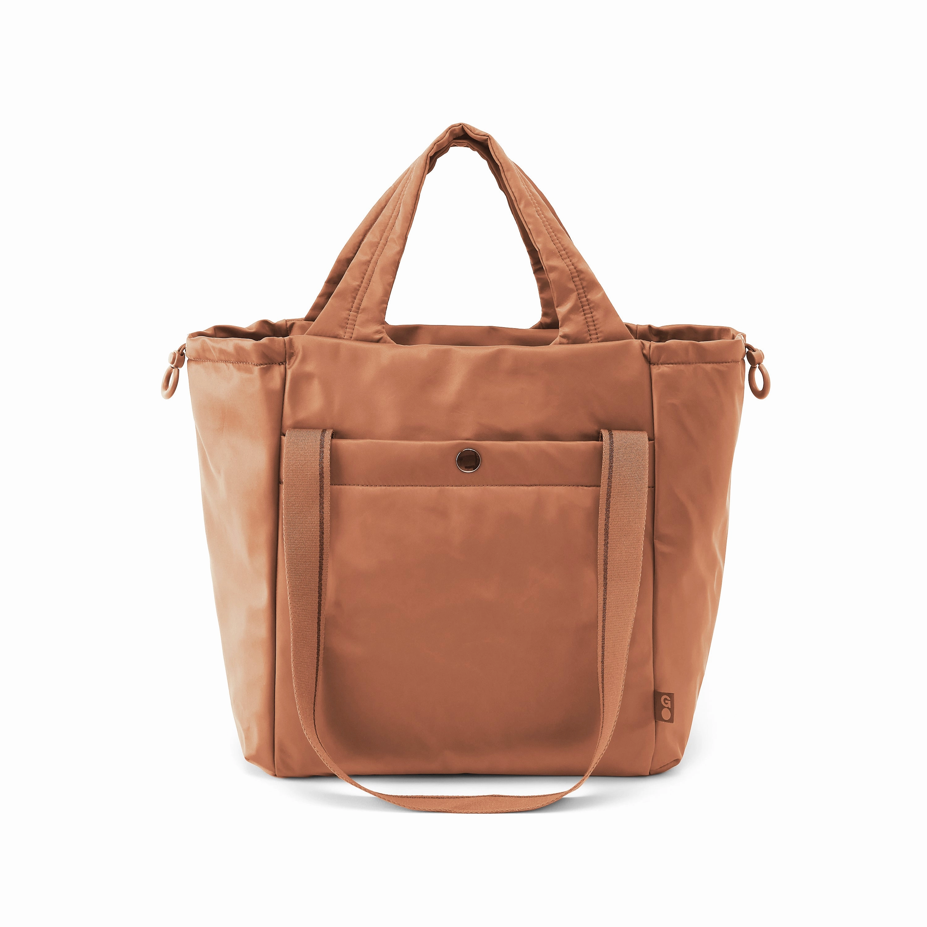 PLACES TO GO Tote in CaRefiber recycled nylon - Dune Stylish Function