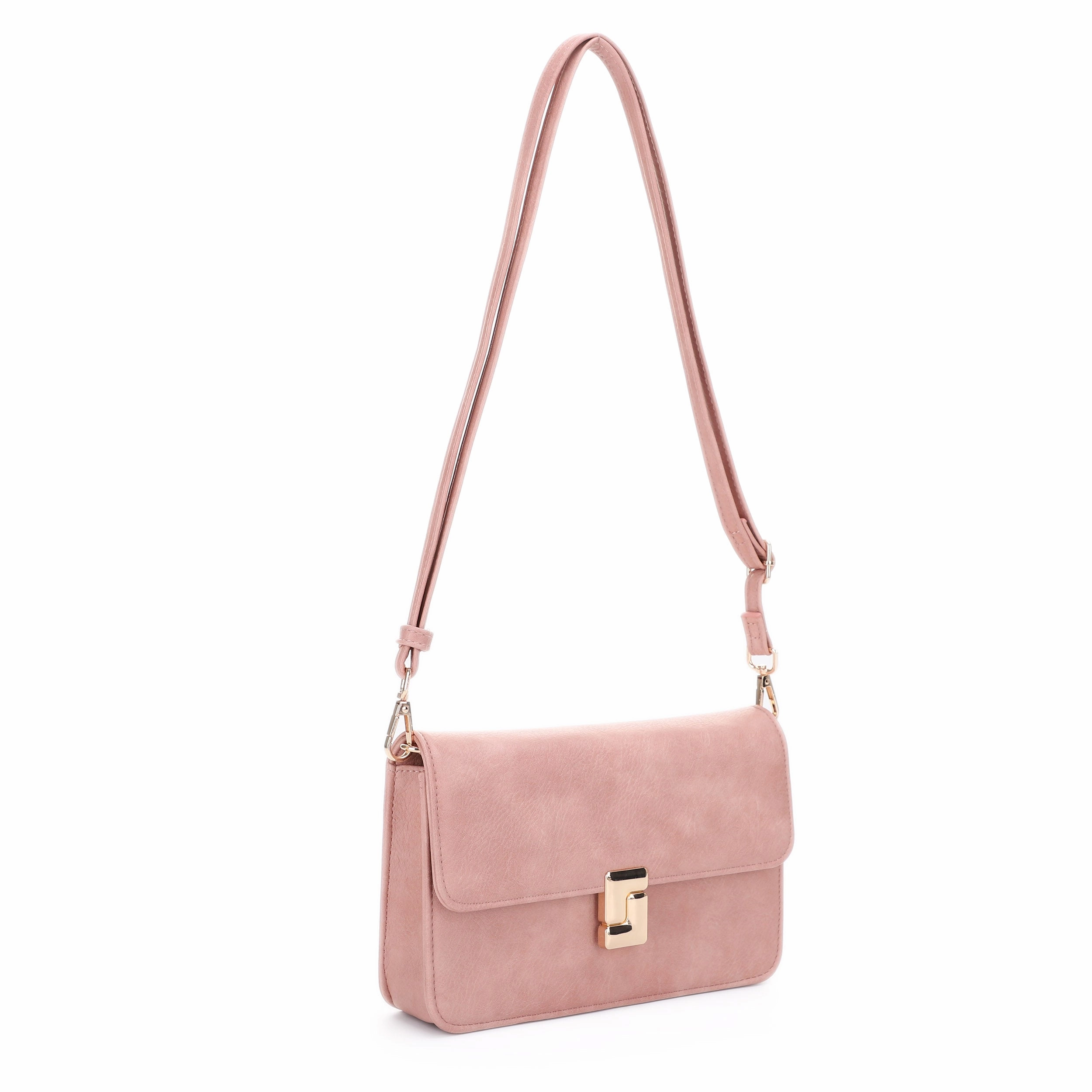 Miriam Metal Block Hardware Crossbody Urban Trend Timeless Design