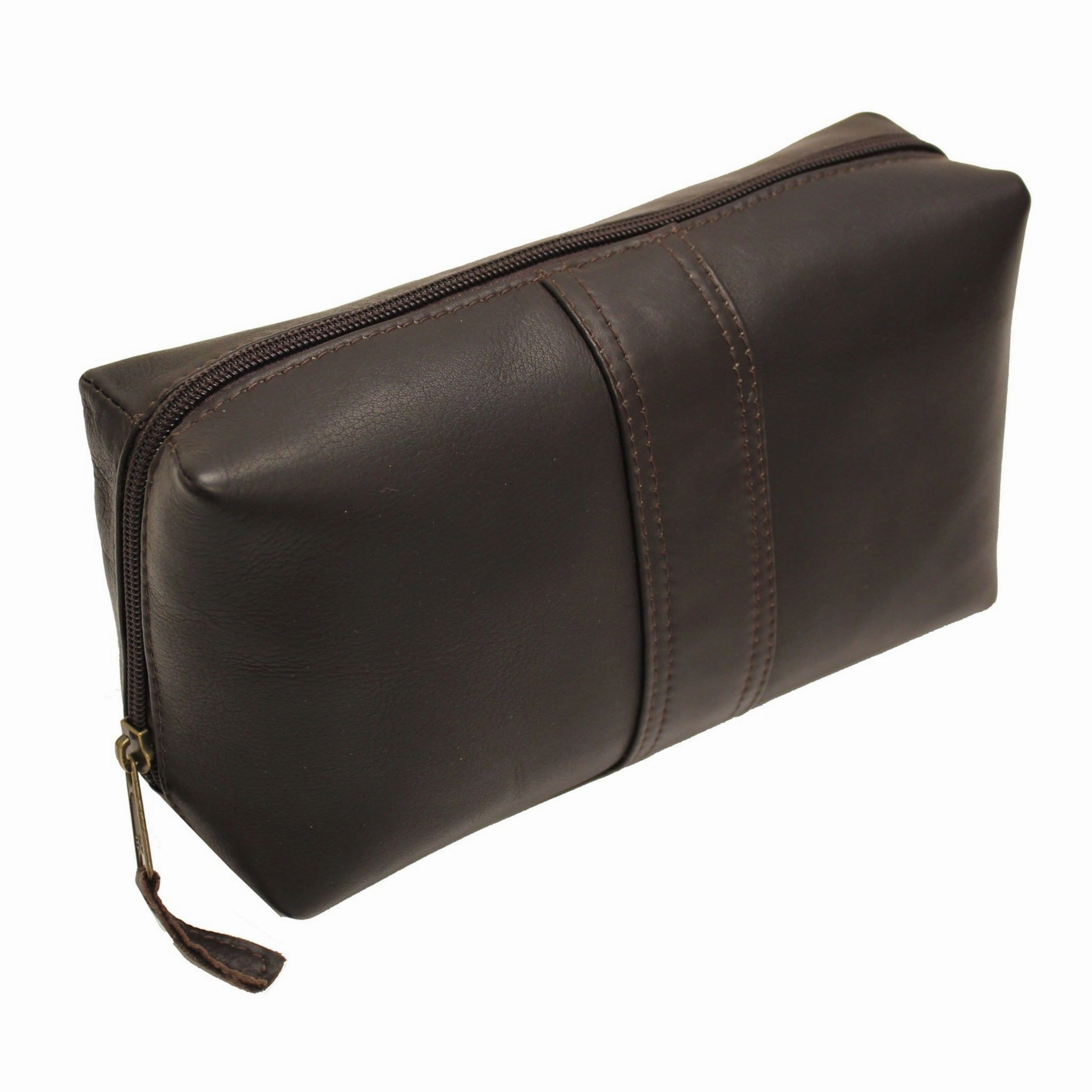 West Side Leather Travel Kit Soft Texture Easy Storage