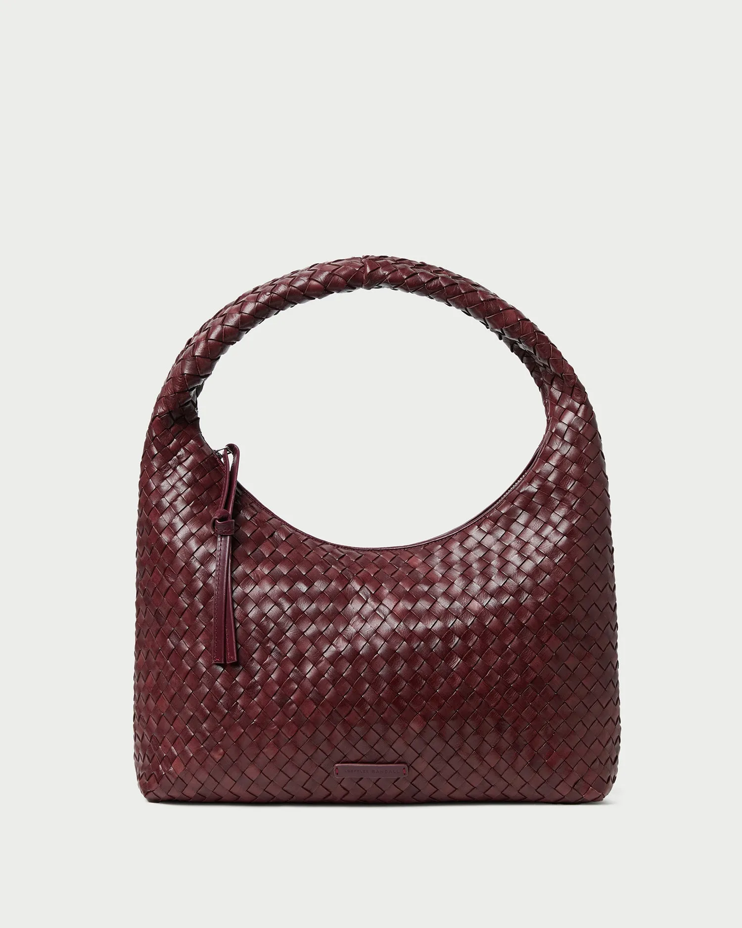 Willow Maroon Woven Hobo Bag Everyday Function