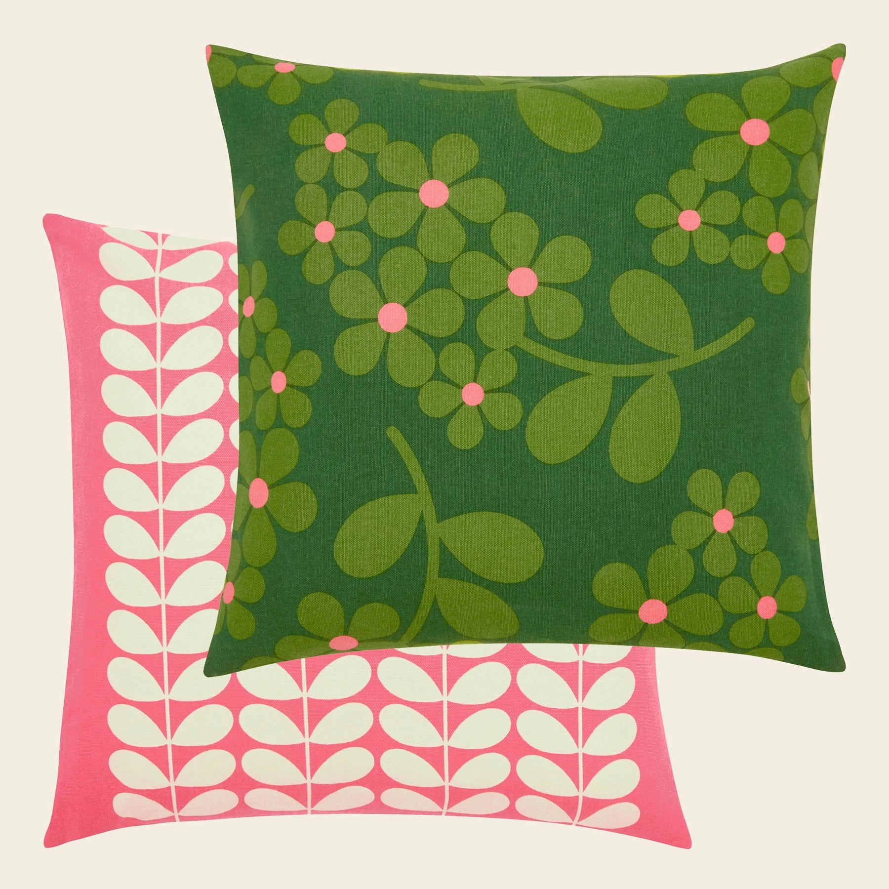 Wisteria Cushion - Green Portable Organizer
