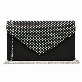 Elegant Finish Practical Design Women Colorful Rhinestone Cocktail Prom Evening Clutch Bags for Wedding Dasein