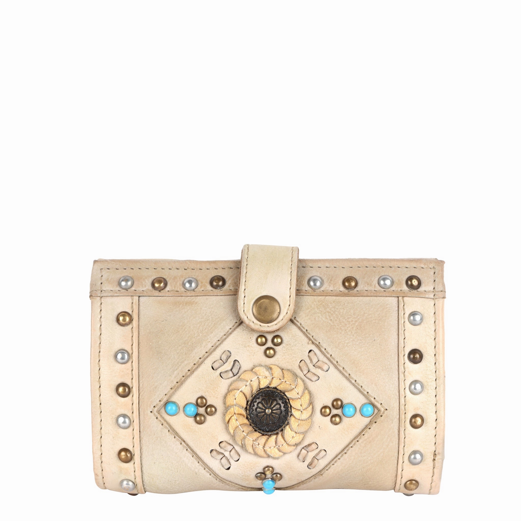 Compact Comfort Woodstock Leather Wallet