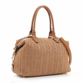 Zara Mini Straw Duffel Comfort Everyday
