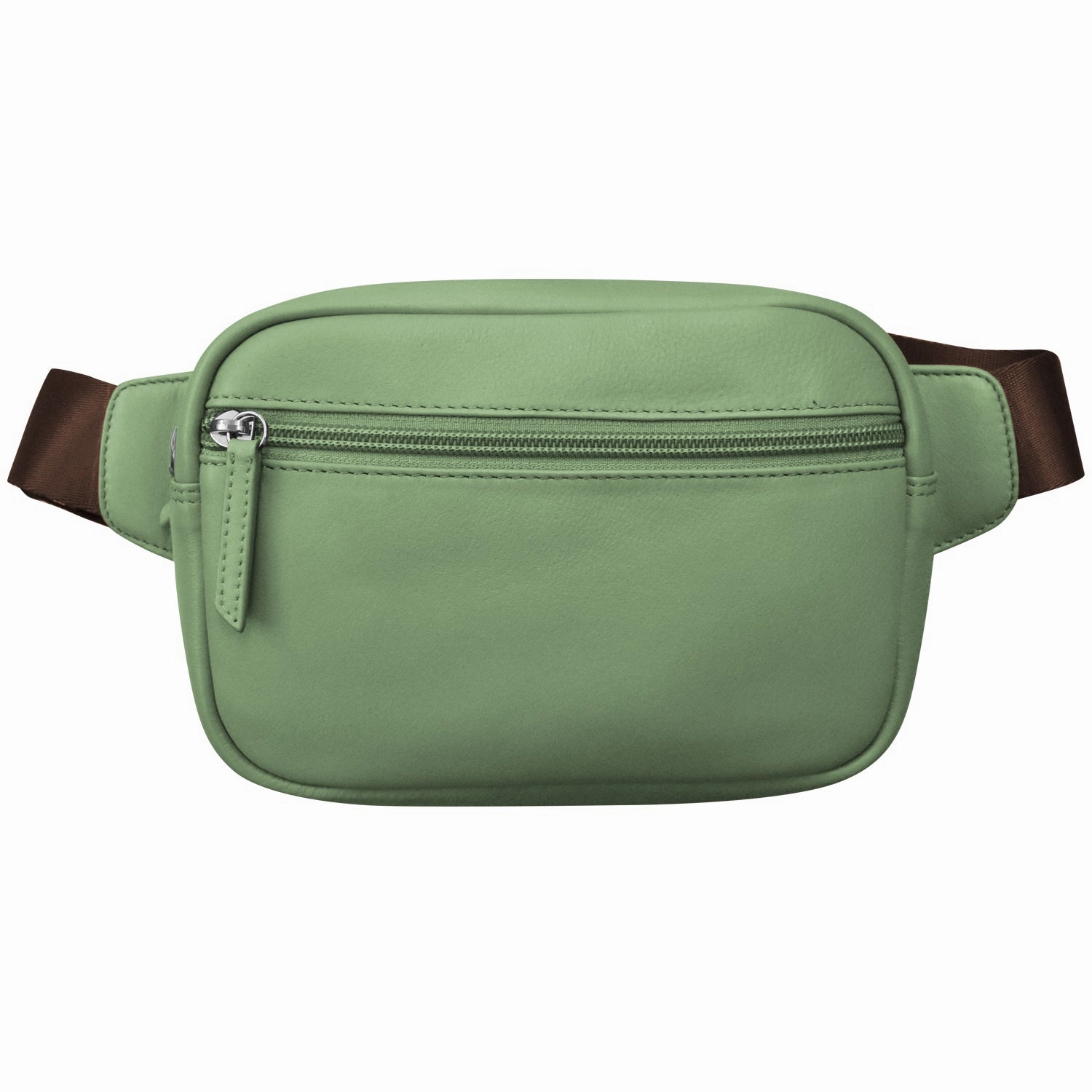 Compact Gear Portable Travel Zip Belt Bag